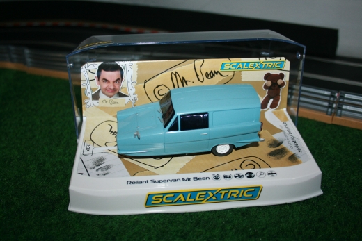 Scalextrix 1:32 Reliant Supervan MR. Bean Artnr. C4259