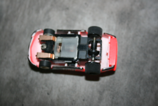 Tomy AFX Chevy Nascar mit neuen Viper Stromabnehmern und Ortmann Hinterreifen