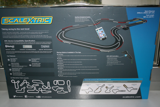 Scalextric Rennbahn ARC AIR World GT Artnr. C1434