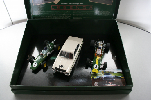 Scalextric  Sonderset Jim Clark Legends Triple Pack Artnr. C4395A