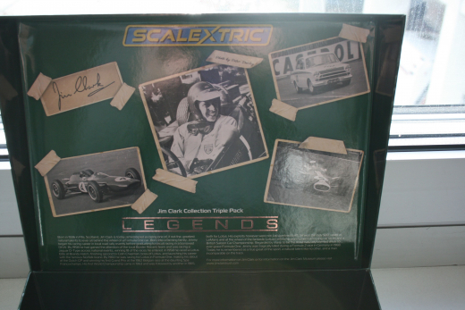 Scalextric  Sonderset Jim Clark Legends Triple Pack Artnr. C4395A