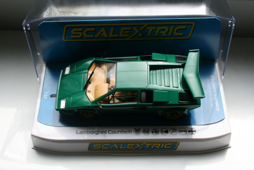 Scalextric Lamborghini Countach grün C4500