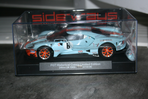 1:32 Sideways by Racer: Ford GT Gulf Historical Colors  SWCAR02D