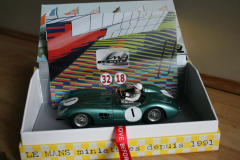 LM Le Mans Miniature: Aston Martin DBR1 No.1 Nürburgring 1959 Artnr. LM132107/1M